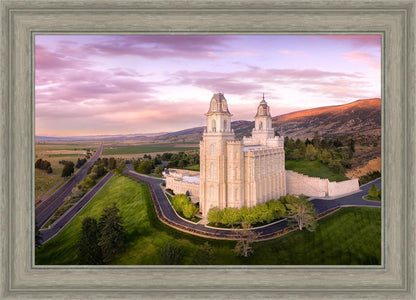 Manti Sunset From On High