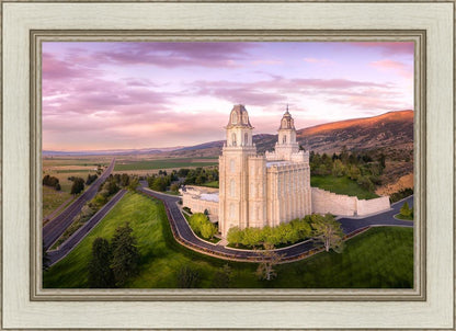 Manti Sunset From On High