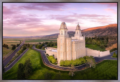Manti Sunset From On High
