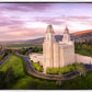 Manti Sunset From On High