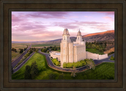 Manti Sunset From On High