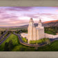 Manti Sunset From On High