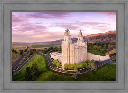 Manti Sunset From On High