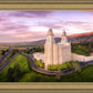 Manti Sunset From On High