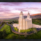 Manti Sunset From On High