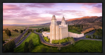 Manti Sunset From On High