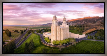 Manti Sunset From On High