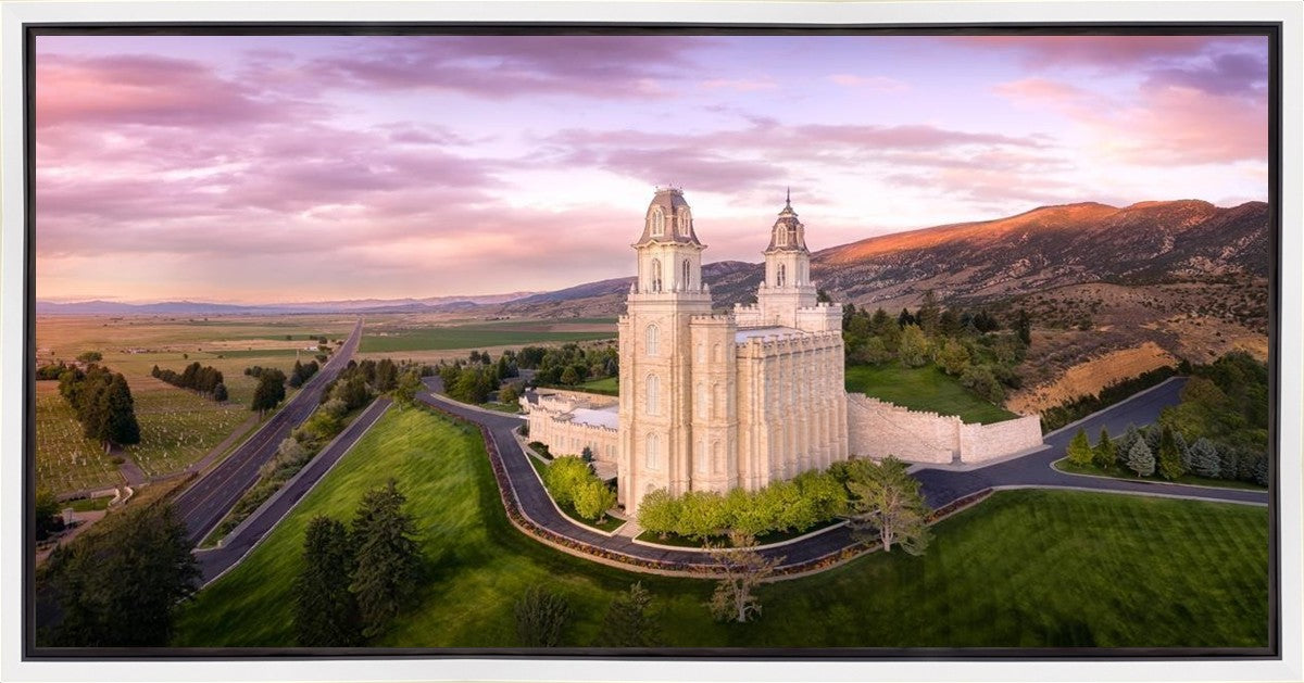 Manti Sunset From On High