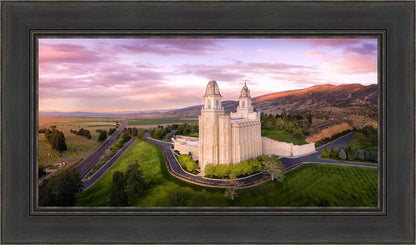 Manti Sunset From On High