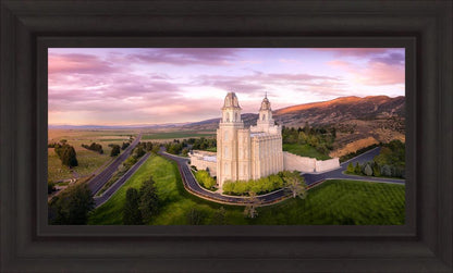 Manti Sunset From On High