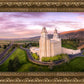 Manti Sunset From On High