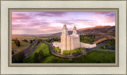 Manti Sunset From On High