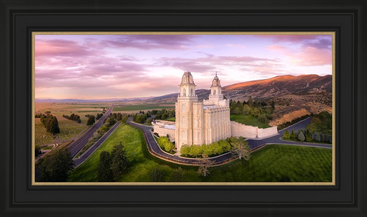 Manti Sunset From On High