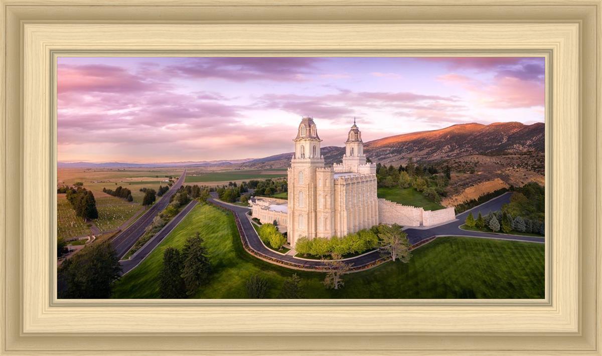 Manti Sunset From On High