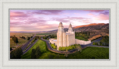 Manti Sunset From On High