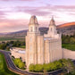 Manti Sunset From On High
