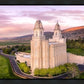 Manti Sunset From On High