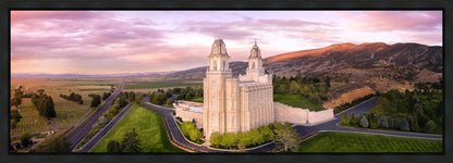 Manti Sunset From On High