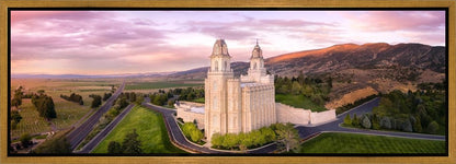 Manti Sunset From On High