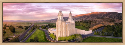 Manti Sunset From On High