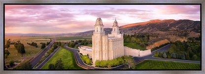 Manti Sunset From On High