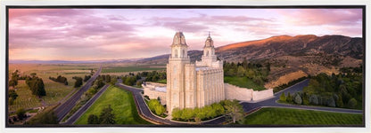 Manti Sunset From On High