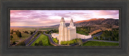 Manti Sunset From On High