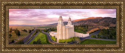 Manti Sunset From On High