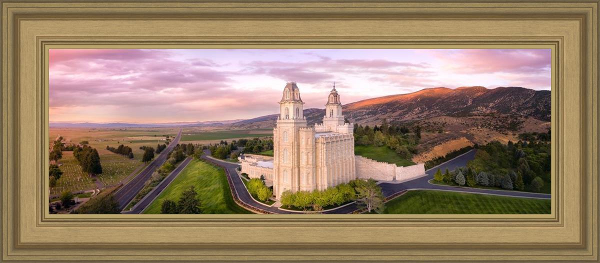 Manti Sunset From On High