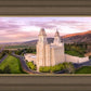 Manti Sunset From On High