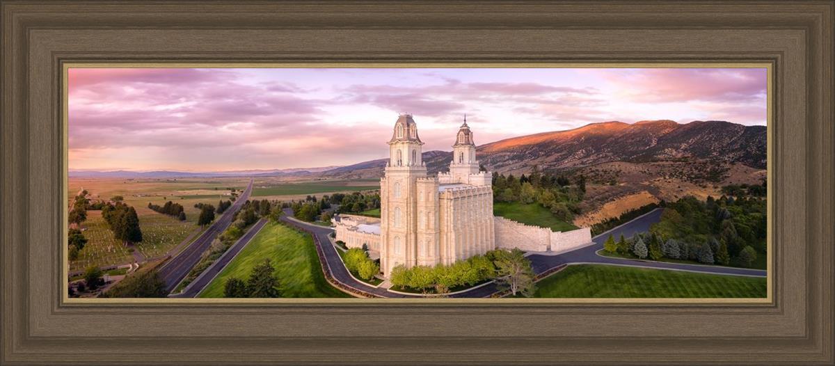 Manti Sunset From On High