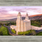 Manti Sunset From On High