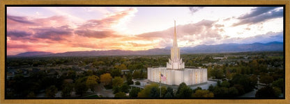 Jordan River Night Glow Aerial