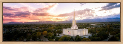 Jordan River Night Glow Aerial