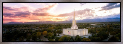 Jordan River Night Glow Aerial