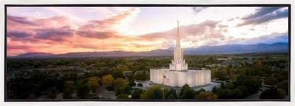 Jordan River Night Glow Aerial