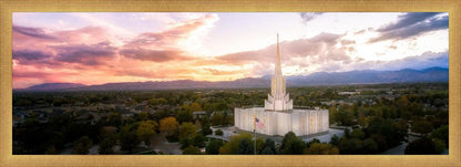 Jordan River Night Glow Aerial