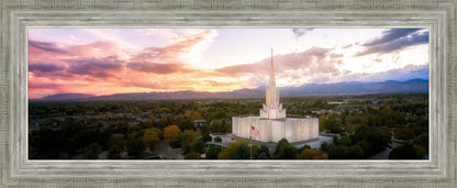 Jordan River Night Glow Aerial