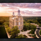 Logan Aerial Sunset