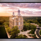 Logan Aerial Sunset