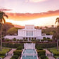 Laie Sunset Aerial