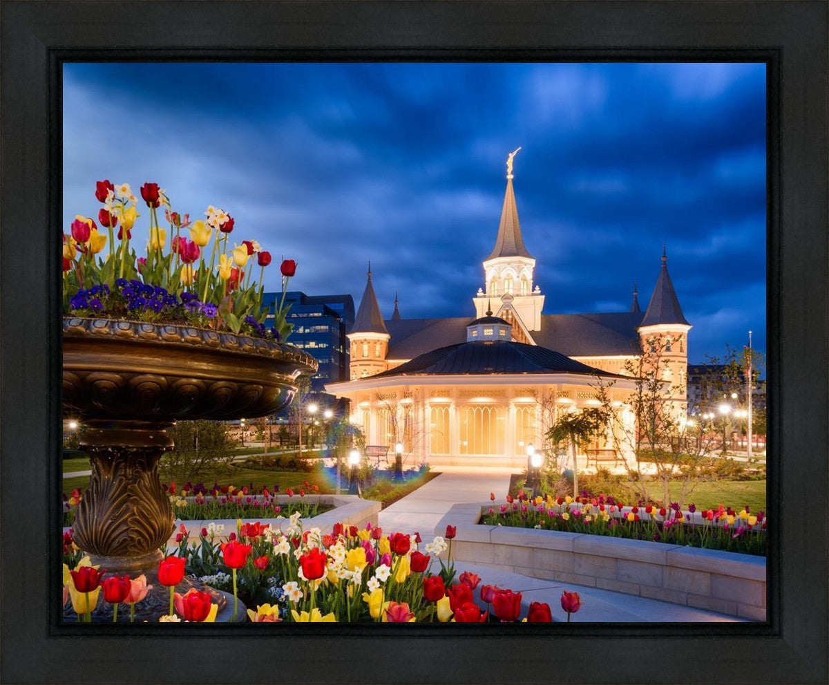 Provo City Center - April Showers Bring May Flowers Gallery Wrap