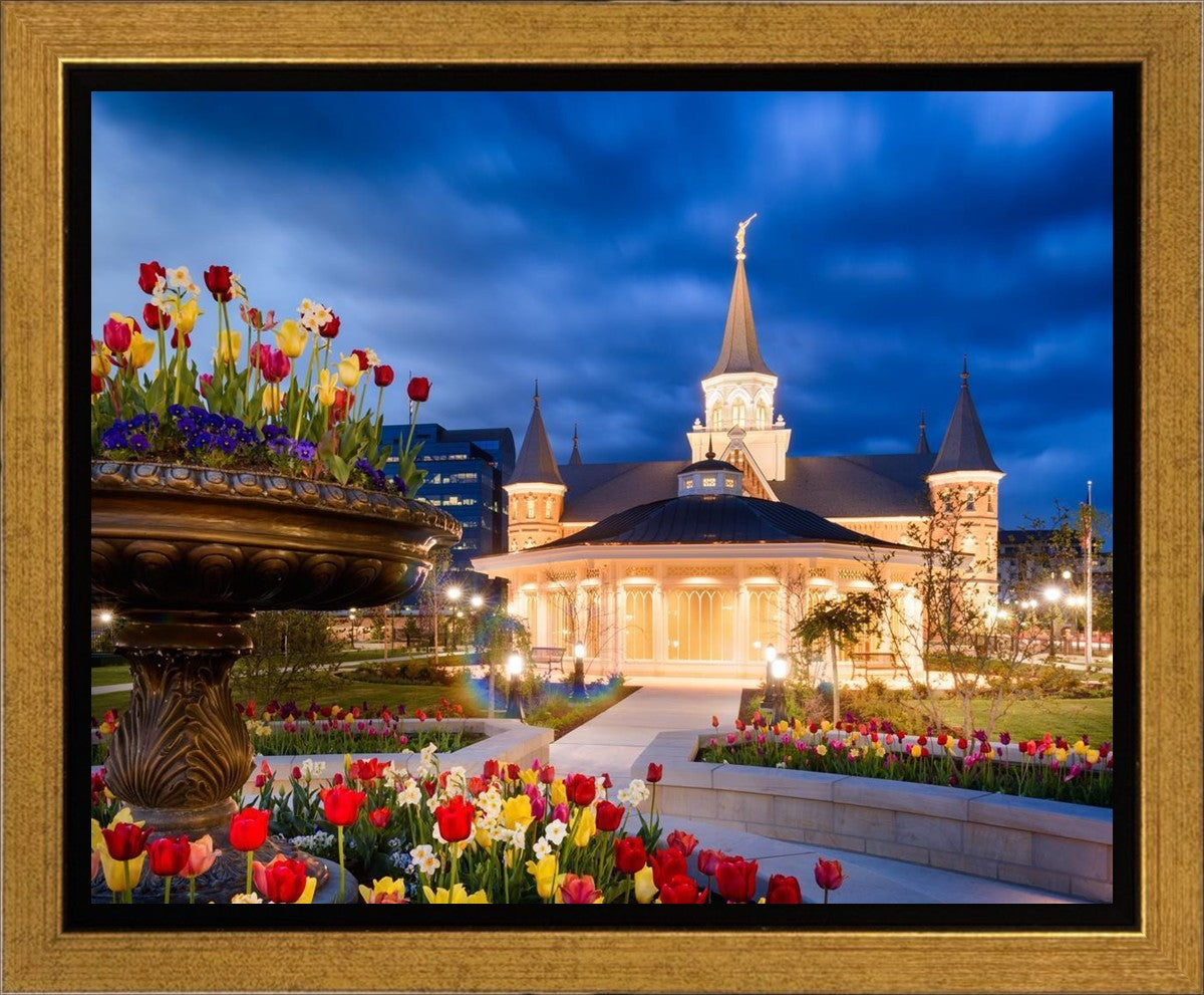 Provo City Center - April Showers Bring May Flowers Gallery Wrap