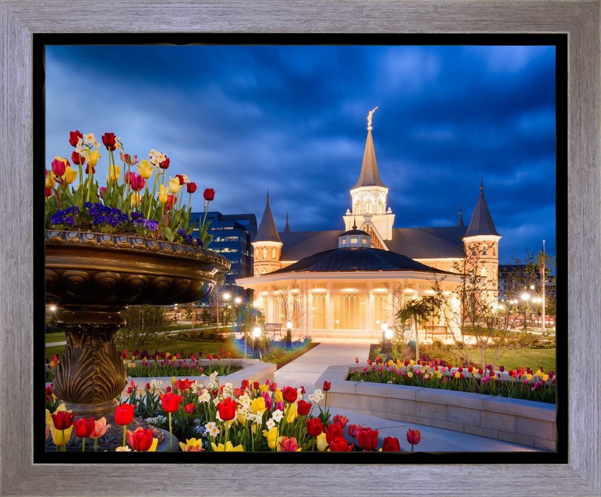 Provo City Center - April Showers Bring May Flowers Gallery Wrap