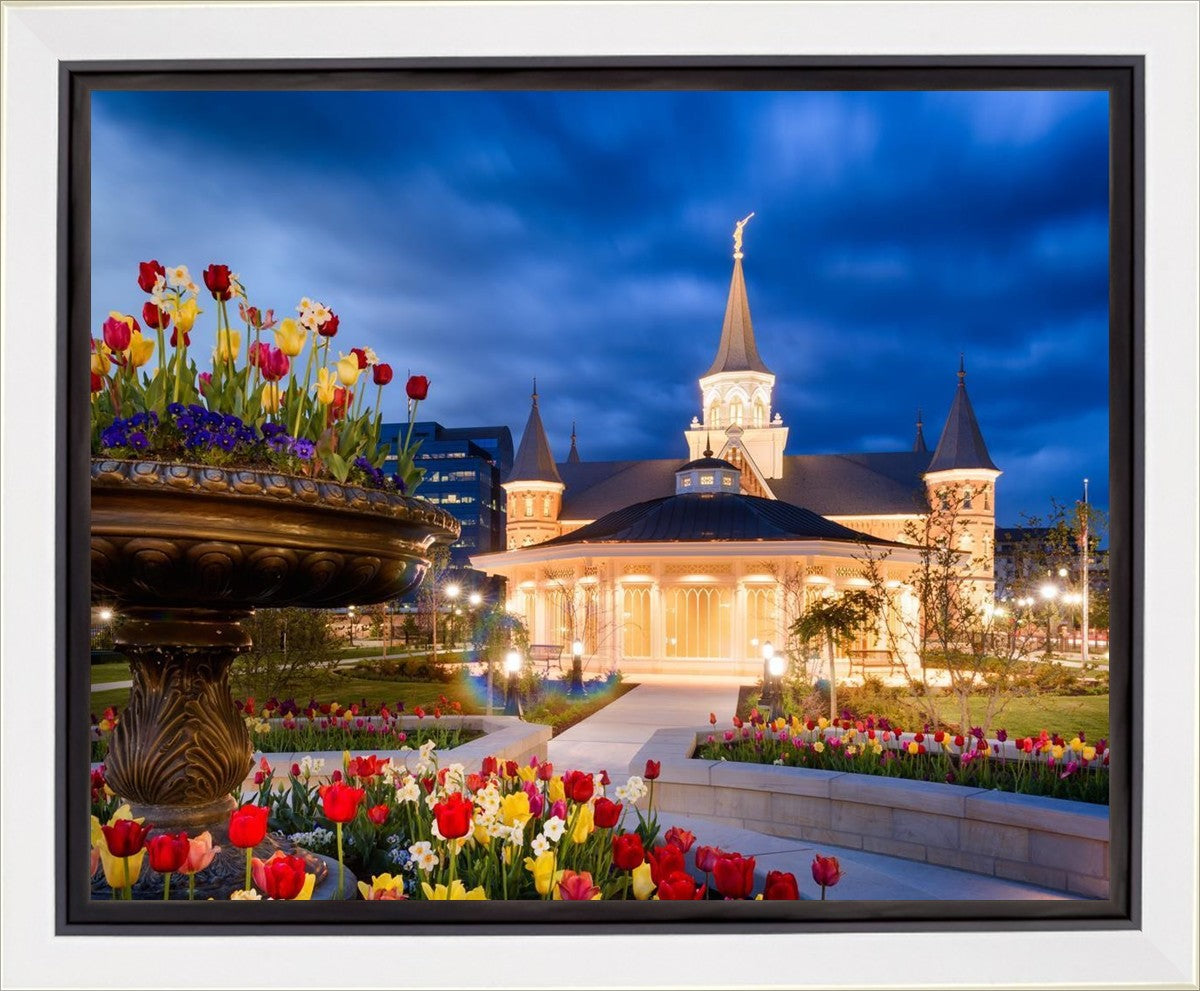 Provo City Center - April Showers Bring May Flowers Gallery Wrap