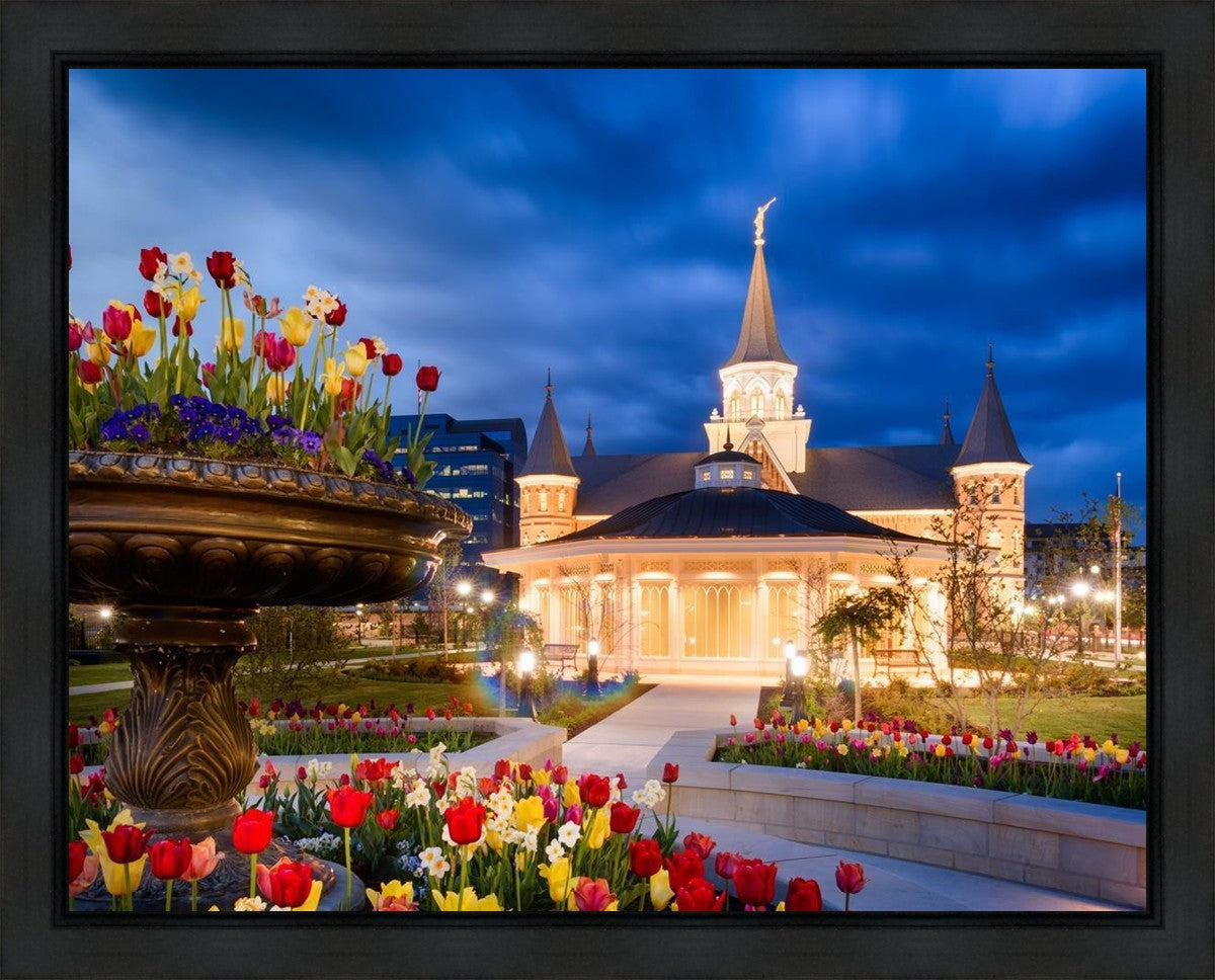 Provo City Center - April Showers Bring May Flowers Gallery Wrap