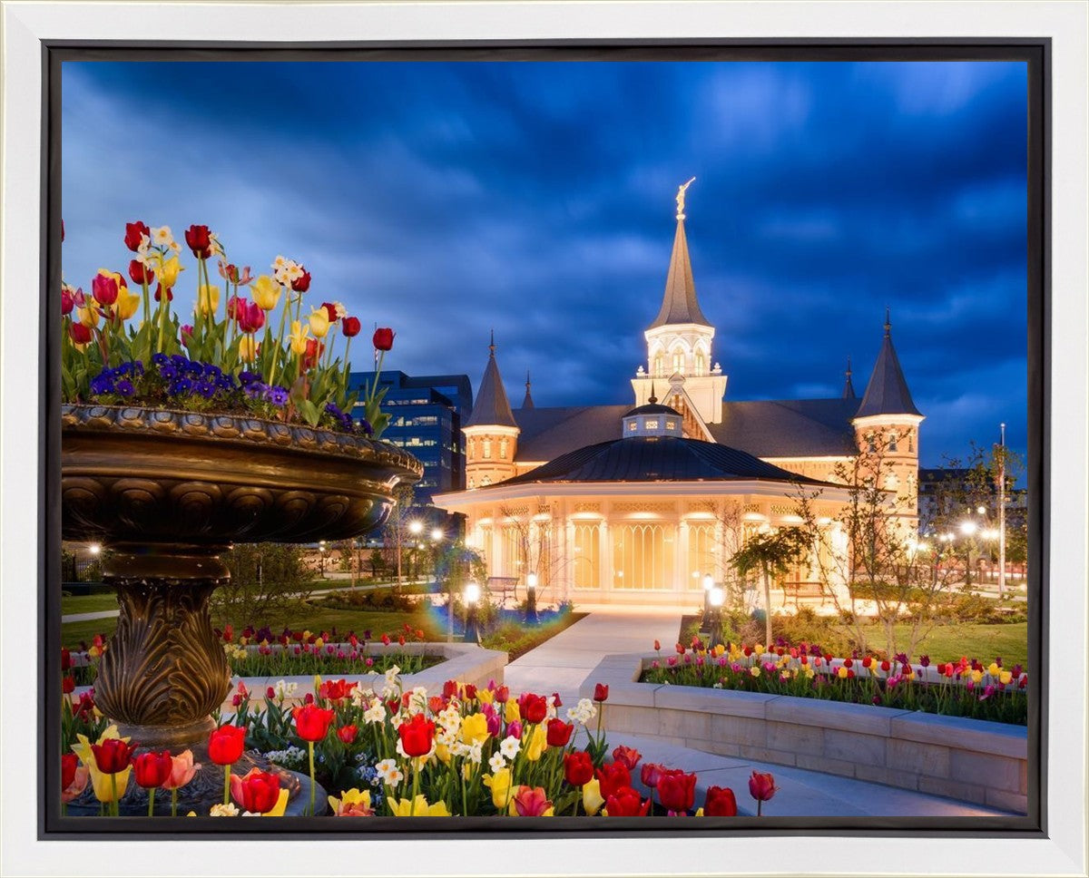 Provo City Center - April Showers Bring May Flowers Gallery Wrap