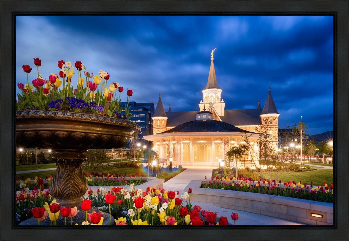 Provo City Center - April Showers Bring May Flowers Gallery Wrap