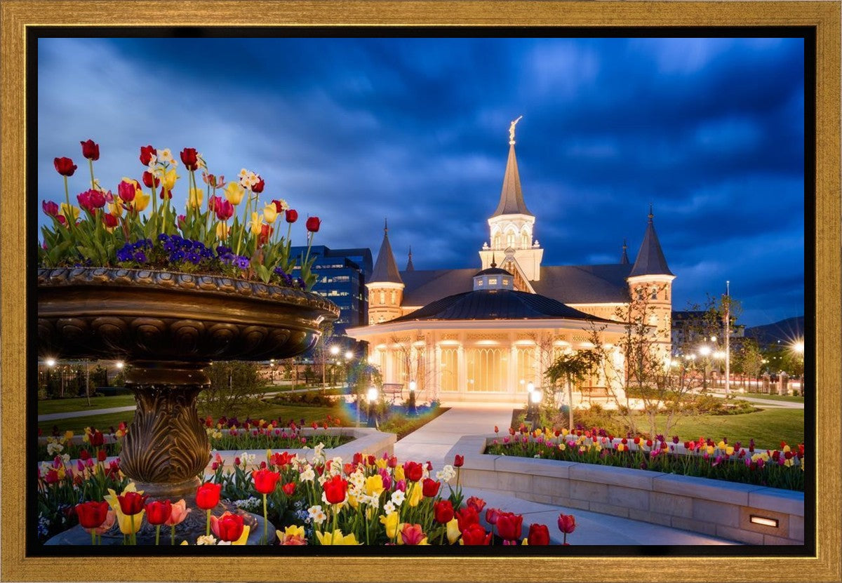 Provo City Center - April Showers Bring May Flowers Gallery Wrap