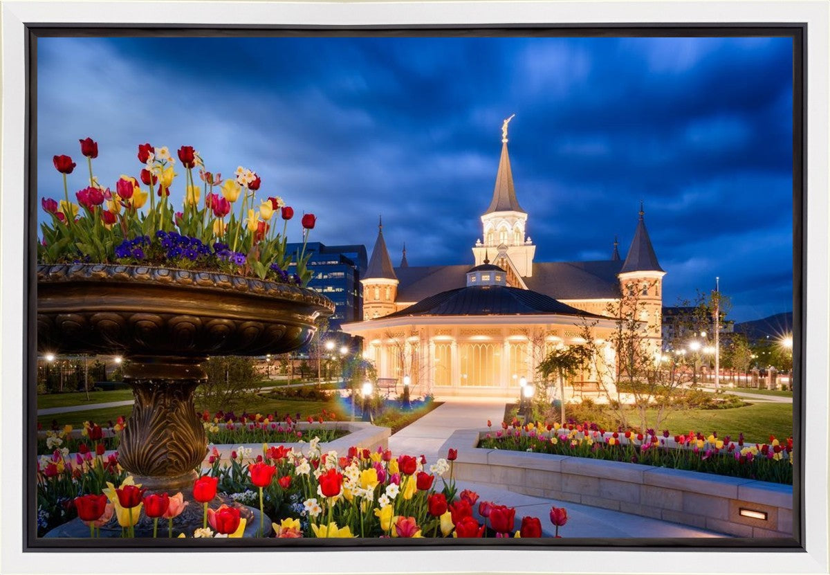 Provo City Center - April Showers Bring May Flowers Gallery Wrap